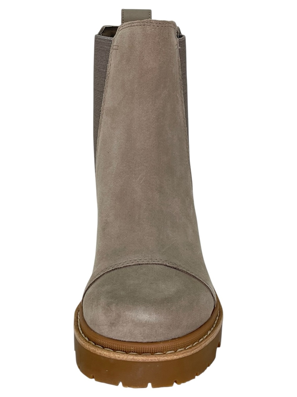 Sorel Joan Now Taupe Suede Waterproof Womens Chelsea Ankle Boots Size 8.5M - Picture 6 of 11